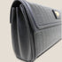 90 Feet Kaya Clutch Bag in Premium Genuine Leather (Black)